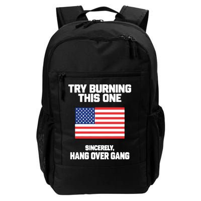 Tom Macdonald Try Burning This One Sincerely Hang Over Gang Backpack