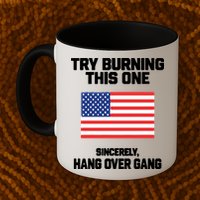 Tom Macdonald Try Burning This One Sincerely Hang Over Gang Mug