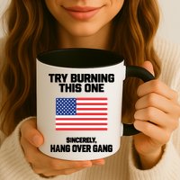 Tom Macdonald Try Burning This One Sincerely Hang Over Gang Mug