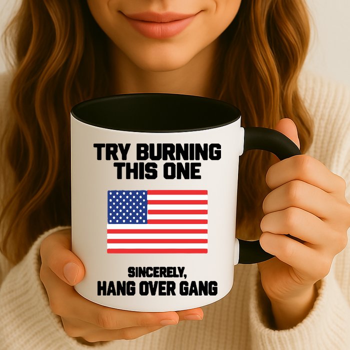 Tom Macdonald Try Burning This One Sincerely Hang Over Gang Mug