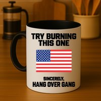 Tom Macdonald Try Burning This One Sincerely Hang Over Gang Mug