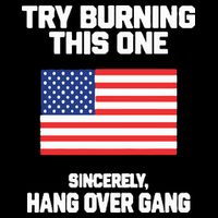 Tom Macdonald Try Burning This One Sincerely Hang Over Gang Drawstring Bag