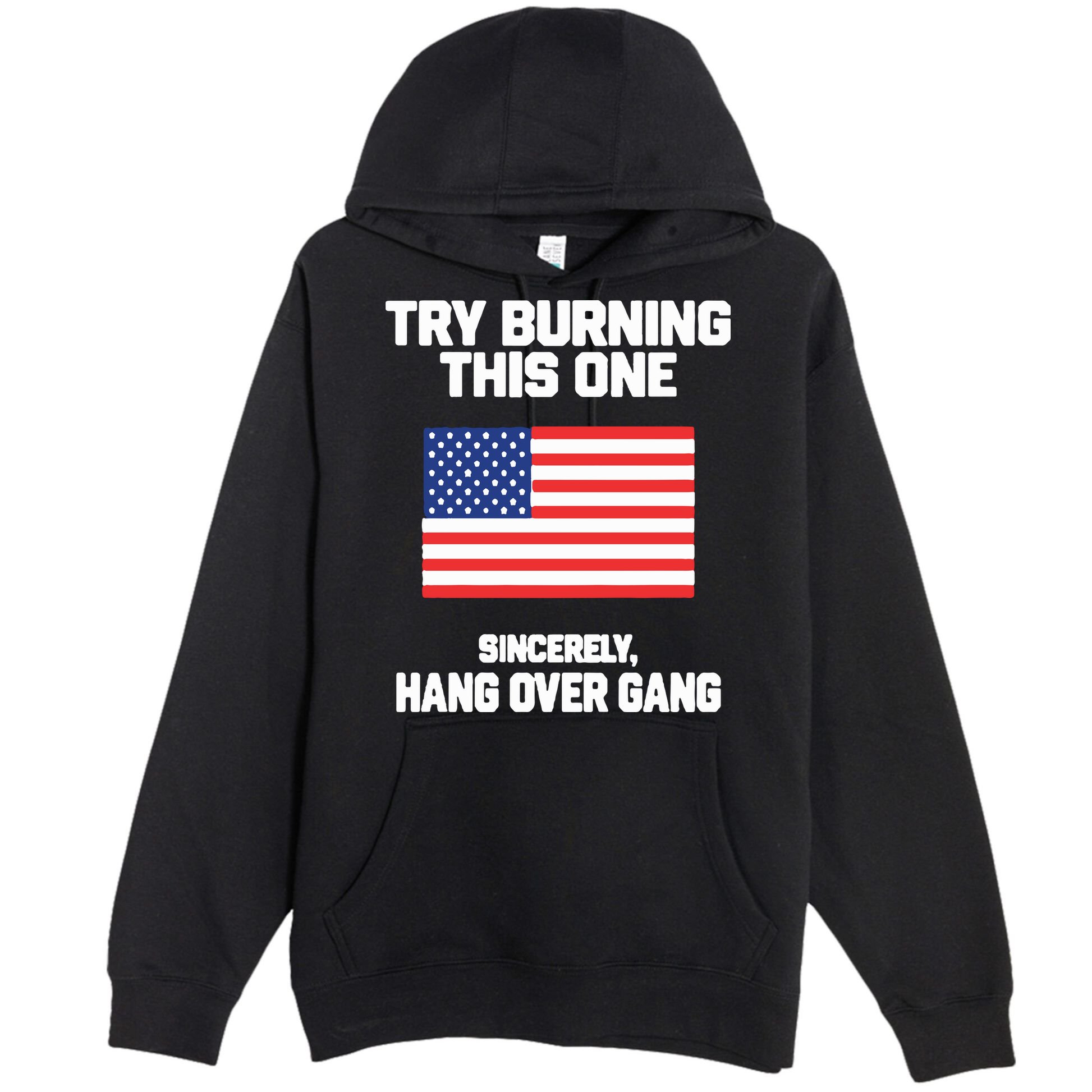 Tom Macdonald Try Burning This One Sincerely Hang Over Gang Premium Pullover Hoodie