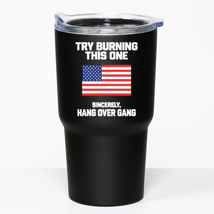 Tom Macdonald Try Burning This One Sincerely Hang Over Gang Tumbler