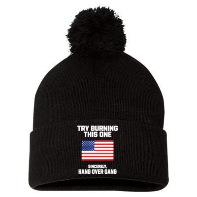 Tom Macdonald Try Burning This One Sincerely Hang Over Gang Pom Pom 12in Knit Beanie