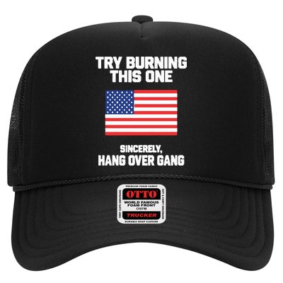 Tom Macdonald Try Burning This One Sincerely Hang Over Gang Trucker Hat