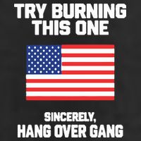 Tom Macdonald Try Burning This One Sincerely Hang Over Gang Golf Towel