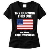 Tom Macdonald Try Burning This One Sincerely Hang Over Gang Womens T-Shirt