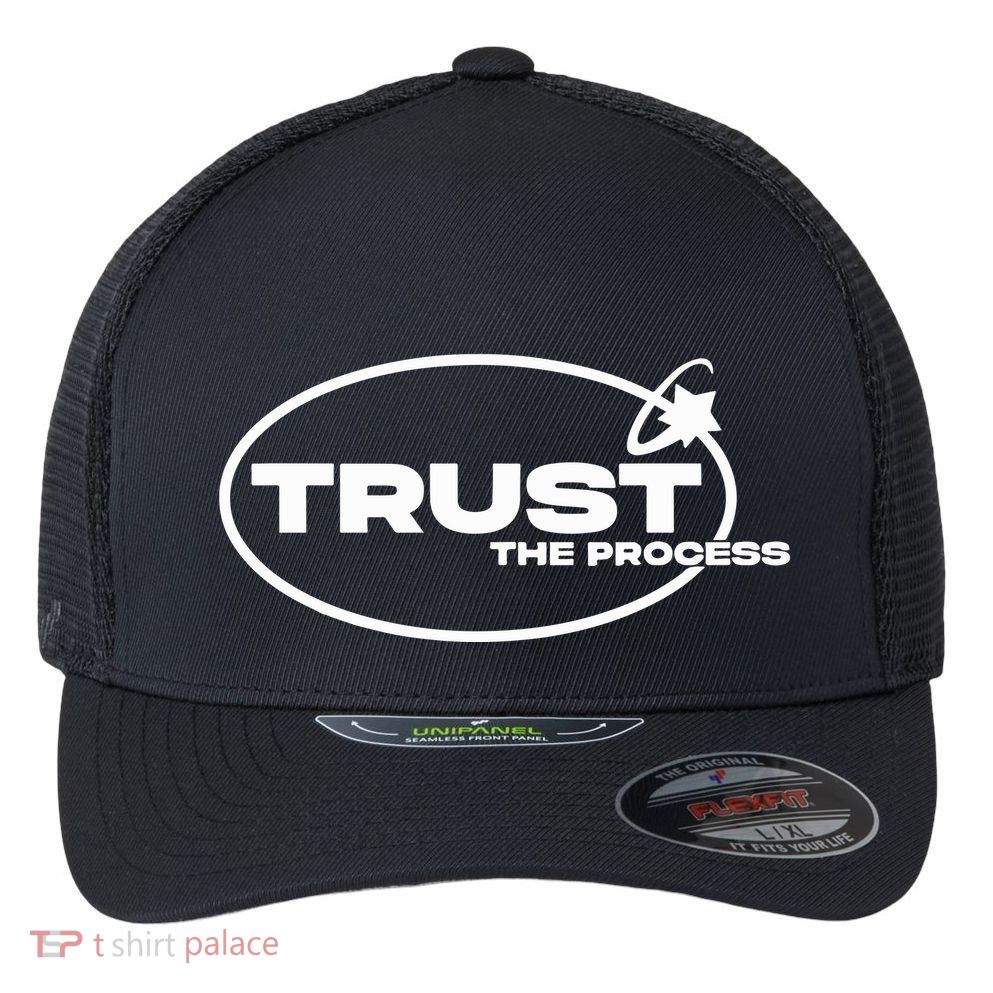 Tallulah Metcalfe Trust The Process Flexfit Unipanel Trucker Cap