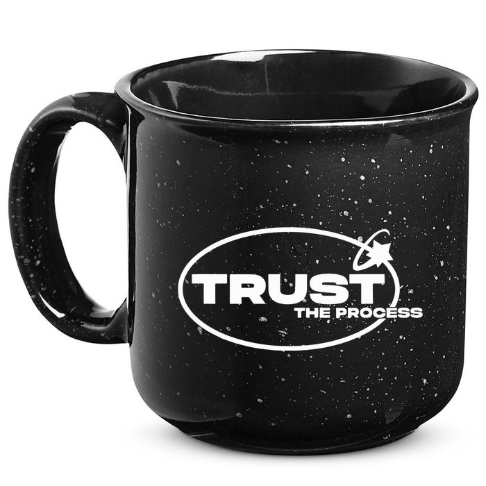 Tallulah Metcalfe Trust The Process 15oz Campfire Ceramic Mug