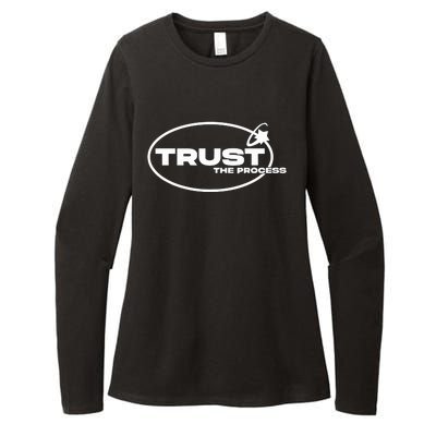 Tallulah Metcalfe Trust The Process Womens CVC Long Sleeve Shirt