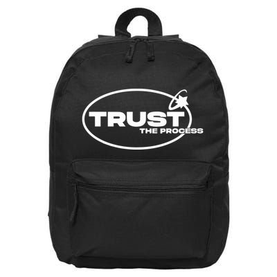 Tallulah Metcalfe Trust The Process 16 in Basic Backpack