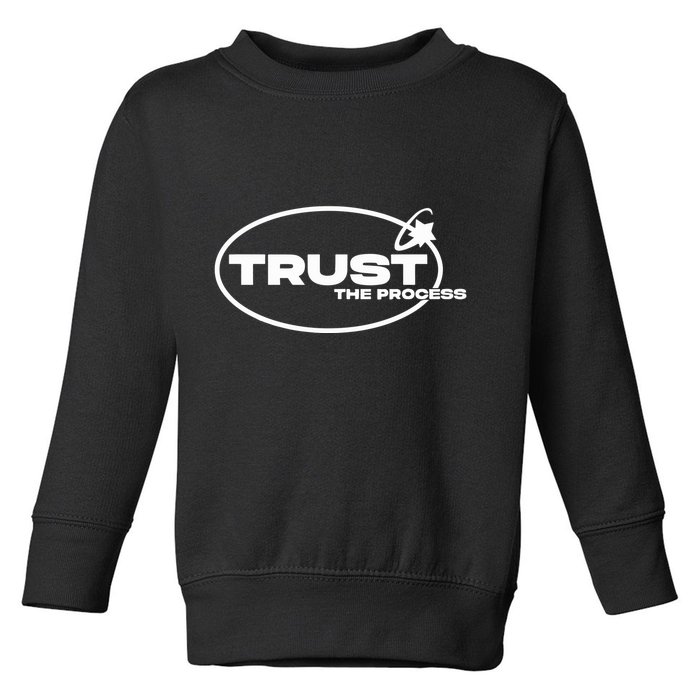 Tallulah Metcalfe Trust The Process Toddler Sweatshirt