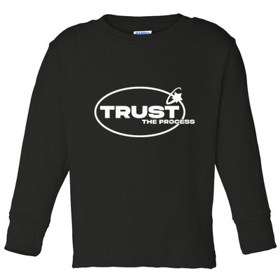 Tallulah Metcalfe Trust The Process Toddler Long Sleeve Shirt