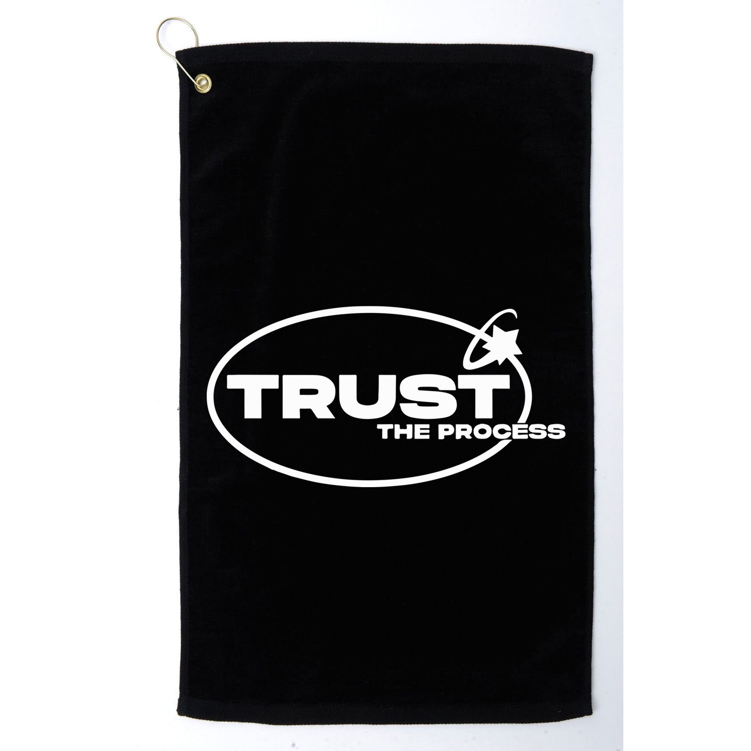 Tallulah Metcalfe Trust The Process Golf Towel