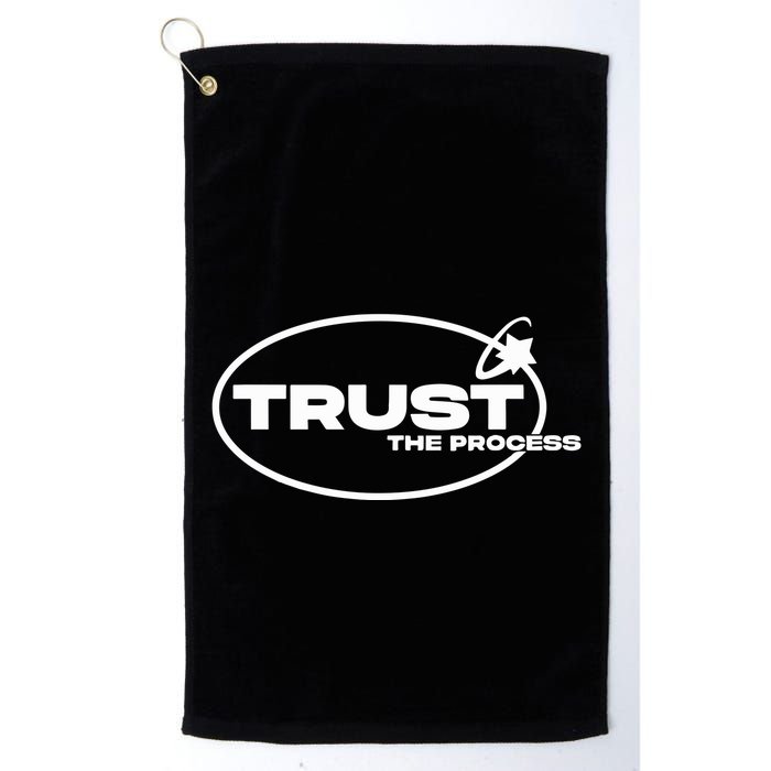 Tallulah Metcalfe Trust The Process Golf Towel
