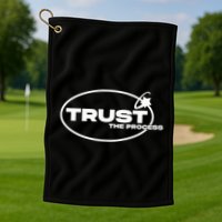 Tallulah Metcalfe Trust The Process Golf Towel