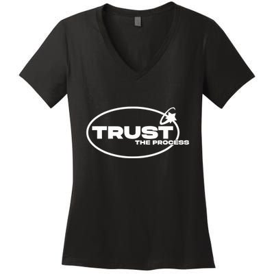 Tallulah Metcalfe Trust The Process Women's V-Neck T-Shirt
