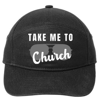 Take Me To Church 7-Panel Snapback Hat