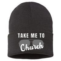 Take Me To Church Sustainable Knit Beanie