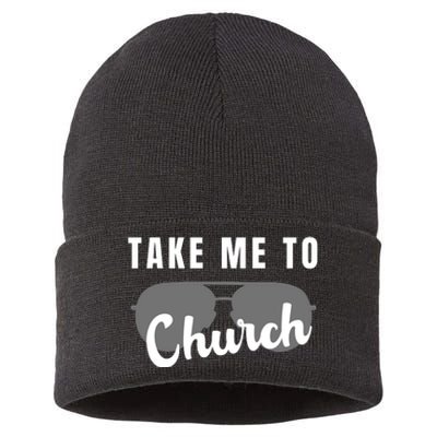 Take Me To Church Sustainable Knit Beanie