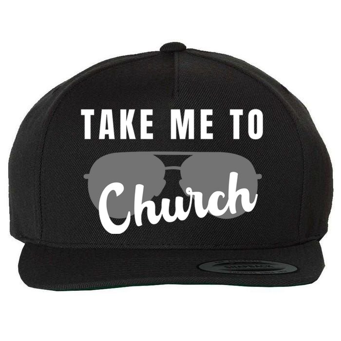 Take Me To Church Wool Snapback Cap