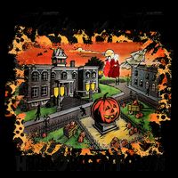 Take Me To Halloweentown & Chill Leopard Halloween Costume Gift Cooling Performance Crew T-Shirt