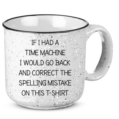 Time Machine 15oz Campfire Ceramic Mug
