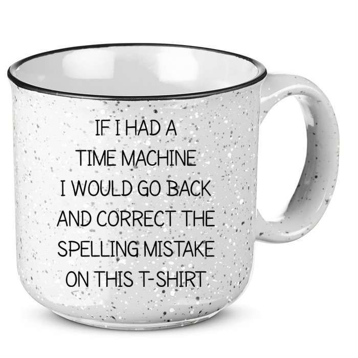 Time Machine 15oz Campfire Ceramic Mug