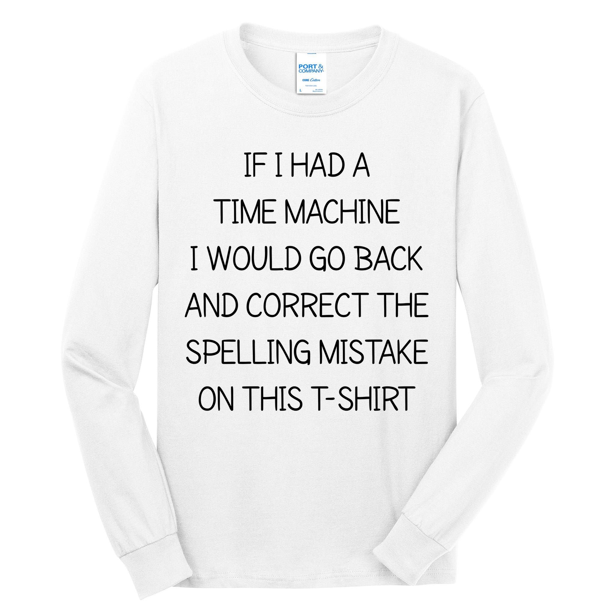 Time Machine Tall Long Sleeve T-Shirt