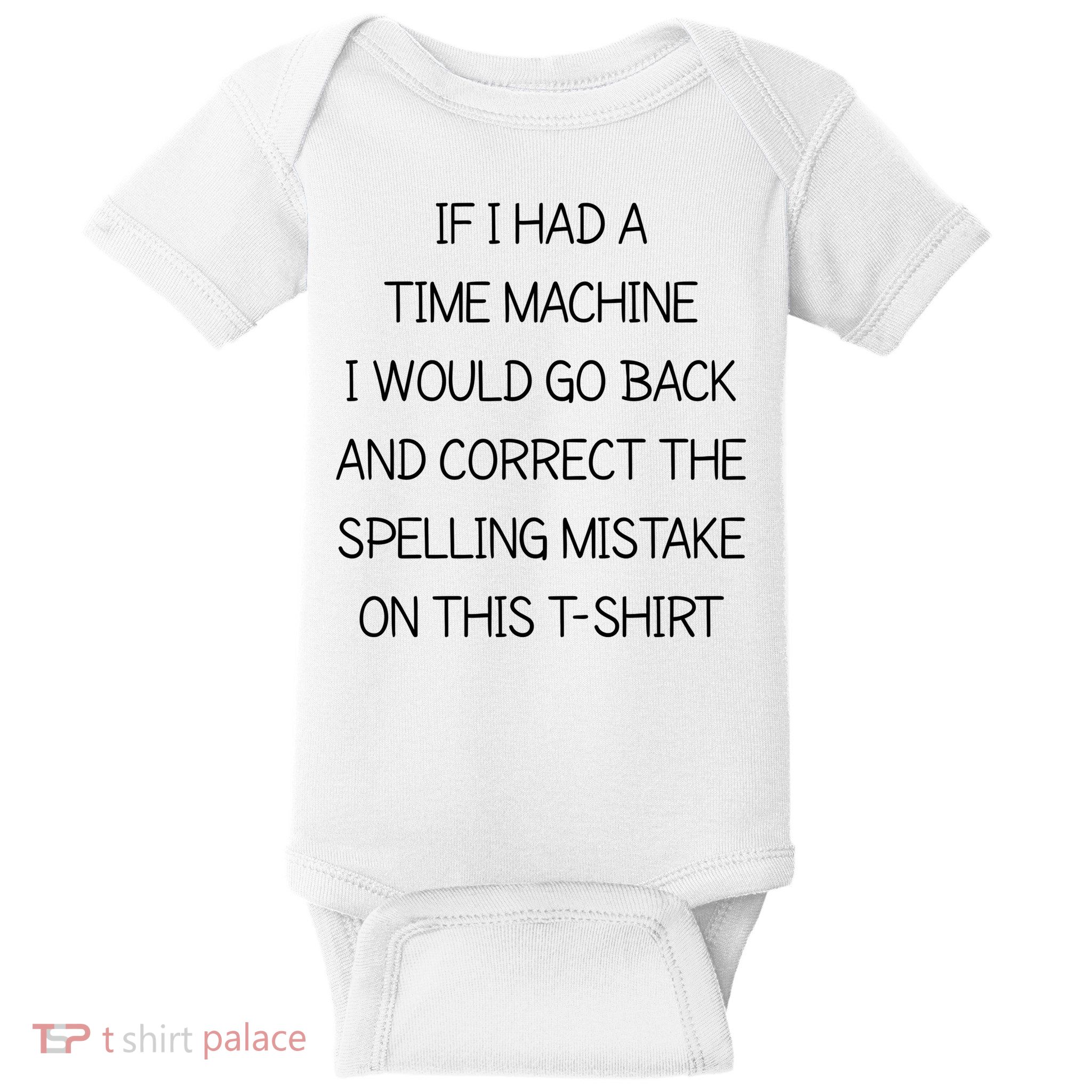 Time Machine Baby Bodysuit