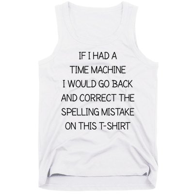 Time Machine Tank Top