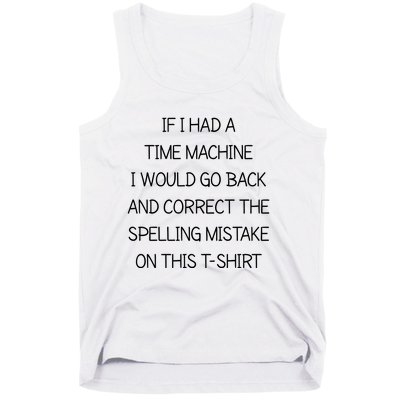 Time Machine Tank Top