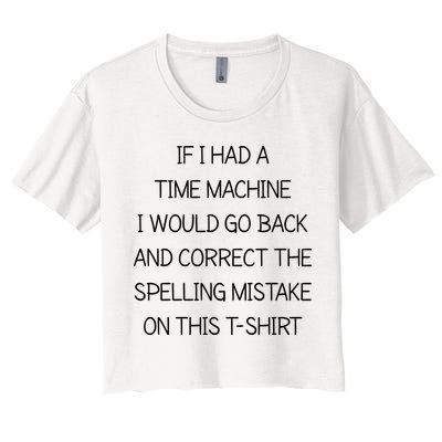 Time Machine Crop Top