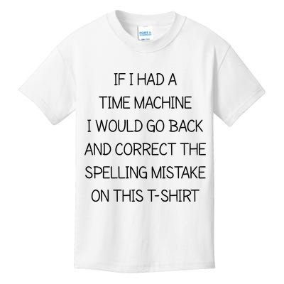 Time Machine Kids T-Shirt