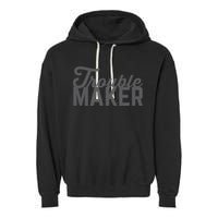 Trouble Maker Garment-Dyed Fleece Hoodie