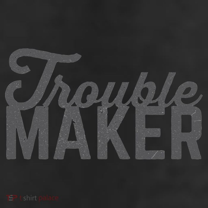 Trouble Maker 11oz C Handle Ceramic Mug