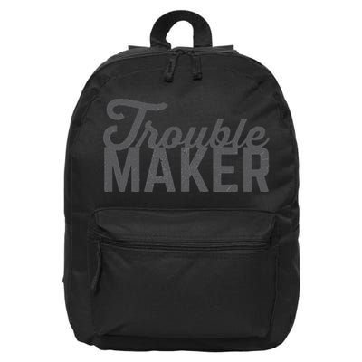 Trouble Maker 16 in Basic Backpack