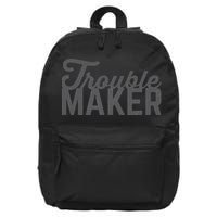 Trouble Maker 16 in Basic Backpack