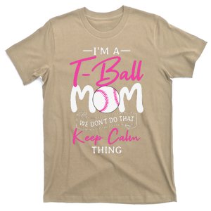 TeeBall Mom Teeball Player Team Sport Mother's Day T-Shirt