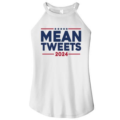 Trump Mean Tweets Vote 2024 Women’s Perfect Tri Rocker Tank