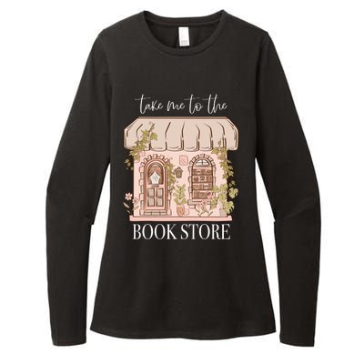 Take Me To The Book Store Womens CVC Long Sleeve Shirt