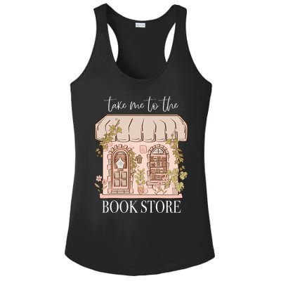 Take Me To The Book Store Ladies PosiCharge Competitor Racerback Tank