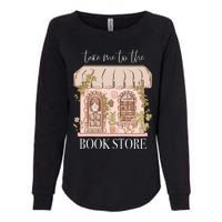 Take Me To The Book Store Womens California Wash Sweatshirt