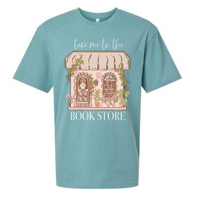 Take Me To The Book Store Sueded Cloud Jersey T-Shirt