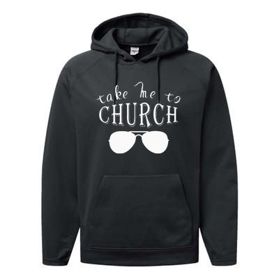 Take Me To The Church Christian Country Concert Performance Fleece Hoodie