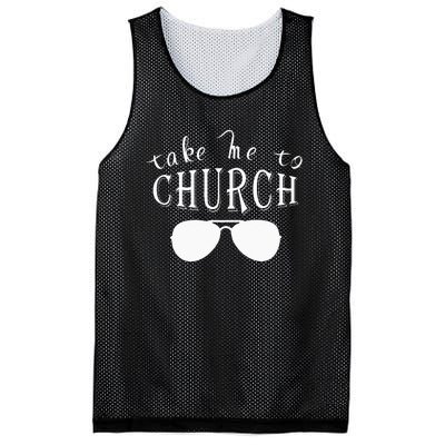 Take Me To The Church Christian Country Concert Mesh Reversible Basketball Jersey Tank