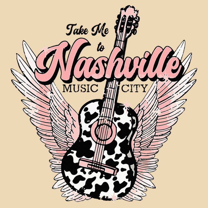 Take Me To Nashville Nashville Tennessee Zip Tote Bag