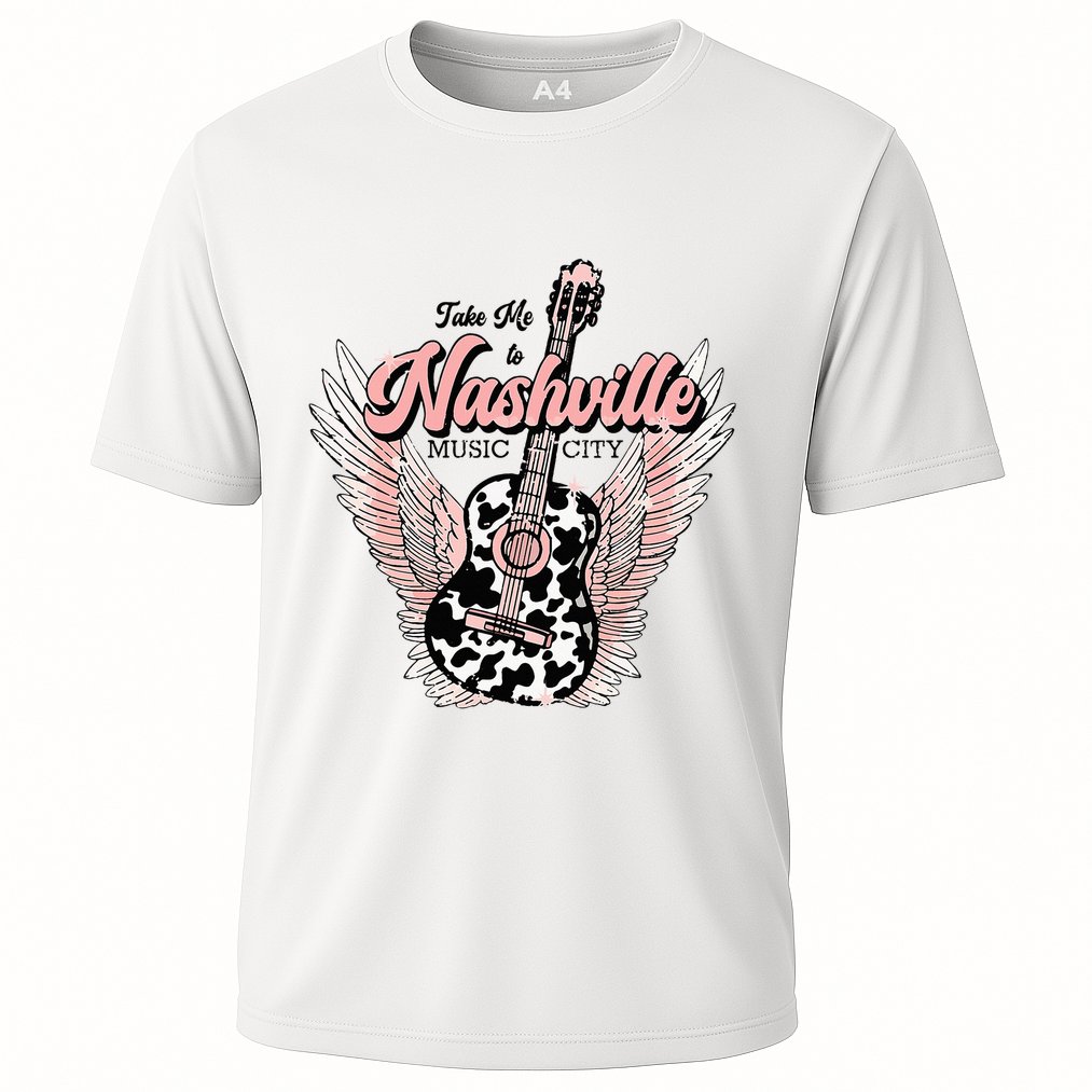 Take Me To Nashville Nashville Tennessee Cooling Performance Crew T-Shirt