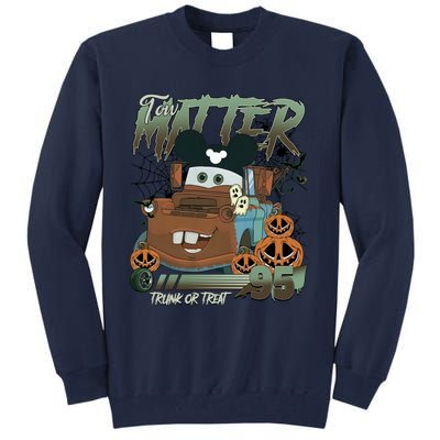 Tow Mater Trunk Or Treat Halloween Tall Sweatshirt